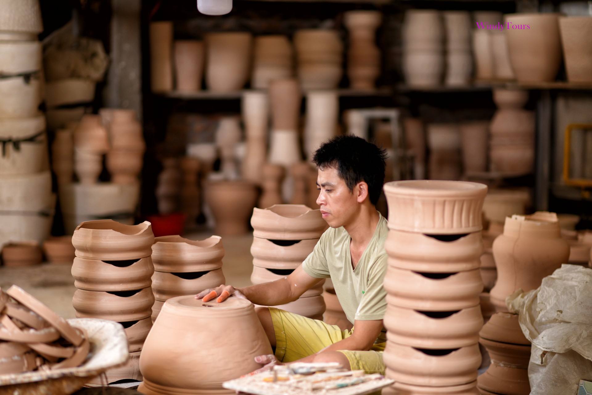 Đưa gốm Kim Lan vào cuộc sống Đưa gốm Kim Lan vào cuộc sống