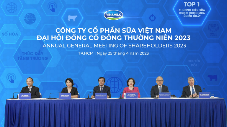 VINAMILK ĐẶT KẾ HOẠCH DOANH THU NĂM 2023 KỶ LỤC, HƠN 63.300 TỶ ĐỒNG