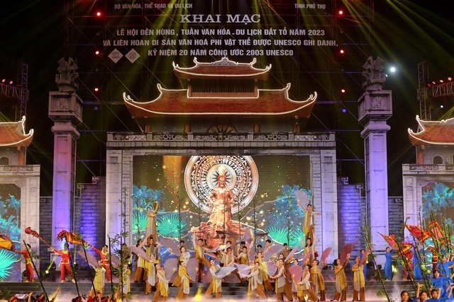 Khai mạc Lễ hội Đền Hùng năm 2023 Khai mạc Lễ hội Đền Hùng năm 2023