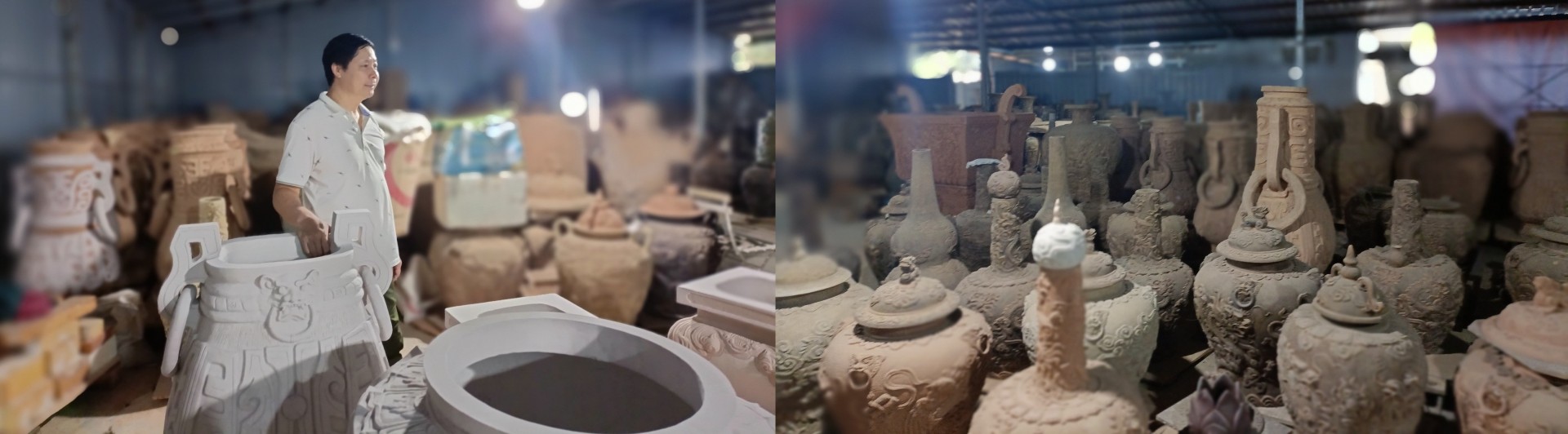 Kiến trúc sư tâm huyết với dòng gốm Âu Lạc Kiến trúc sư tâm huyết với dòng gốm Âu Lạc