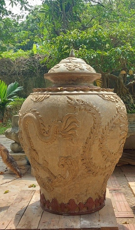 Kiến trúc sư tâm huyết với dòng gốm Âu Lạc Kiến trúc sư tâm huyết với dòng gốm Âu Lạc