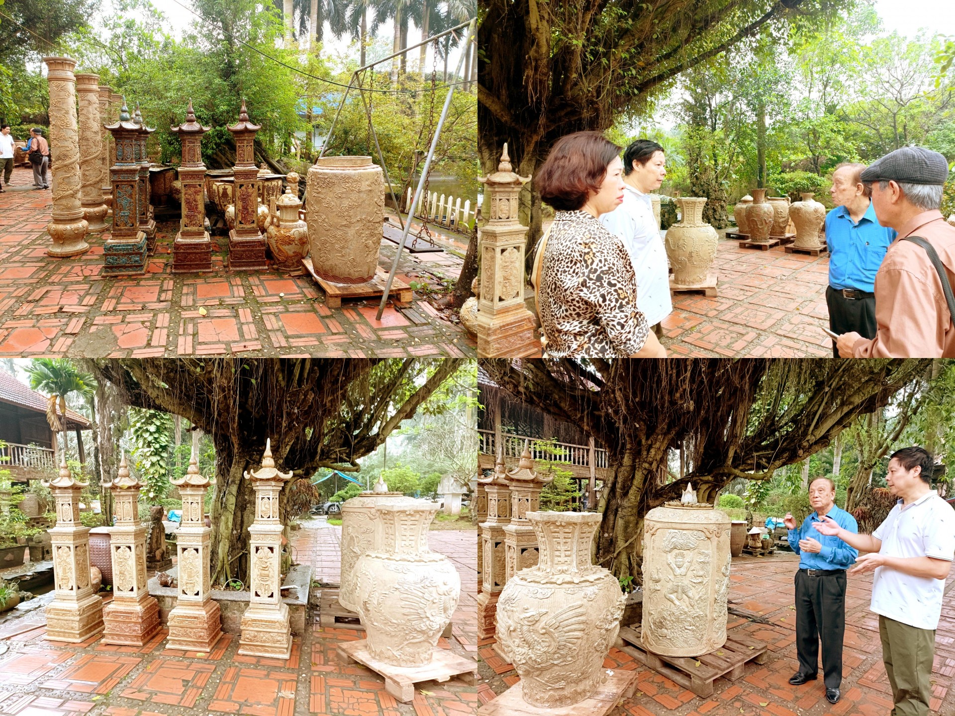 Kiến trúc sư tâm huyết với dòng gốm Âu Lạc