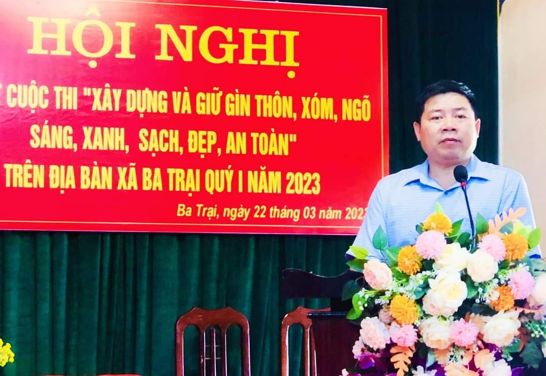 Phong trào xây dựng nông thôn mới tại xã miền núi Ba Trại, Ba Vì đạt nhiều kết quả tích cực
