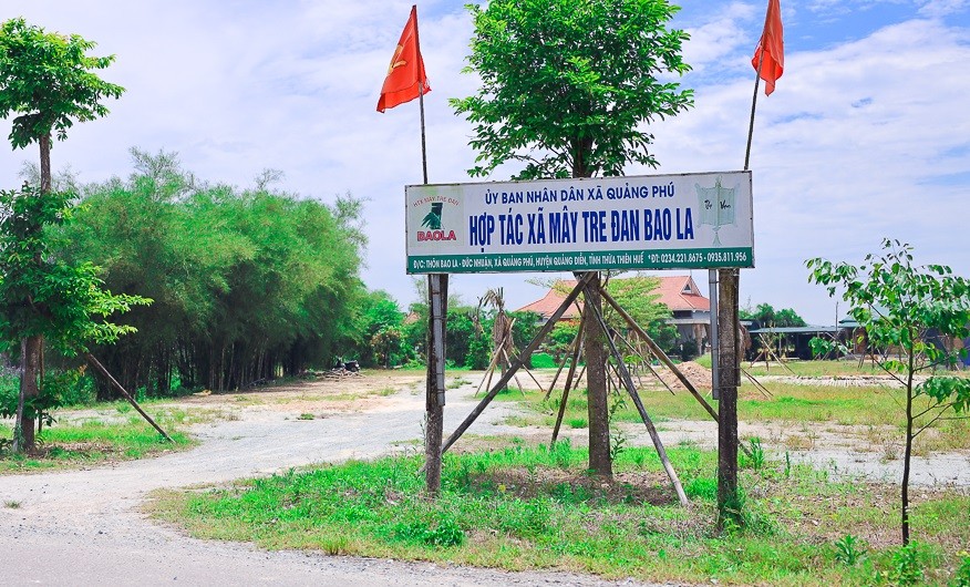 Thừa Thiên Huế - Công nhận điểm du lịch Mây tre đan Bao La