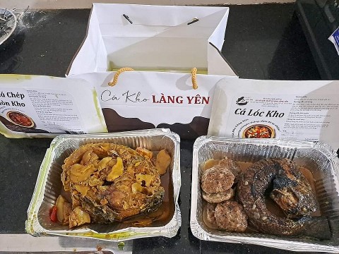 Độc lạ món ăn "cá tràu queo" ở Làng Yên