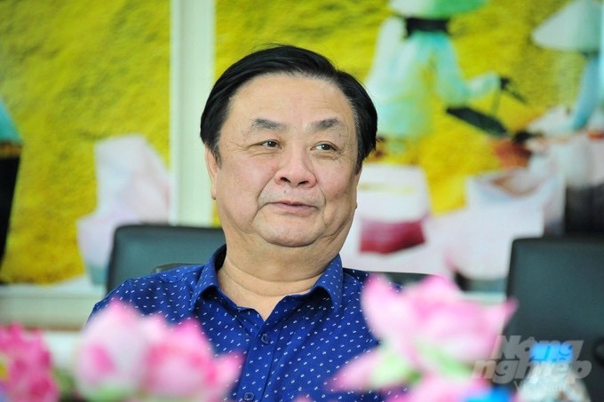 Sáng 12/5, Đoàn công tác của Bộ NN-PTNT do Bộ trưởng Bộ NN-PTNT Lê Minh Hoan dẫn đầu đã đến thăm, khảo sát thực tế một số mô hình sản xuất - kinh doanh của tỉnh An Giang. Ảnh: Lê Hoàng Vũ. Sáng 12/5, Đoàn công tác của Bộ NN-PTNT do Bộ trưởng Bộ NN-PTNT Lê Minh Hoan dẫn đầu đã đến thăm, khảo sát thực tế một số mô hình sản xuất - kinh doanh của tỉnh An Giang. Ảnh: Lê Hoàng Vũ.