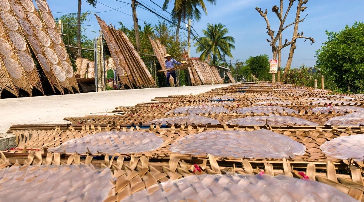 Công nhận nghề làm bánh tráng Thuận Hưng là di sản văn hóa phi vật thể quốc gia