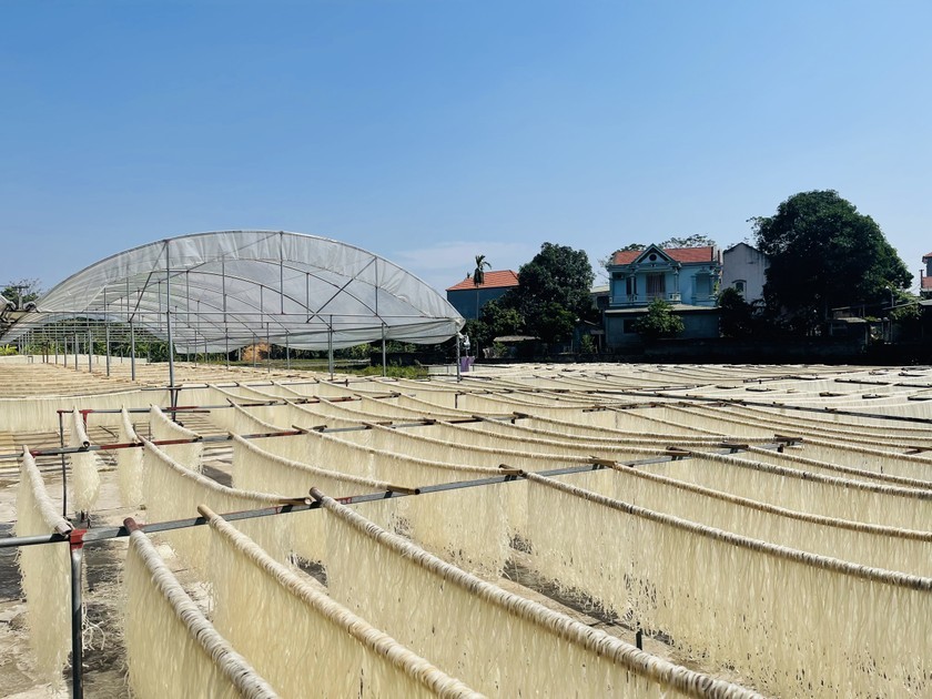 làng nghề làm mỳ gạo xã Hùng Lô, thành phố Việt Trì. làng nghề làm mỳ gạo xã Hùng Lô, thành phố Việt Trì.