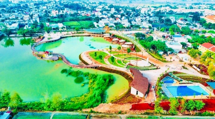 Phối cảnh công viên sinh thái Phối cảnh công viên sinh thái