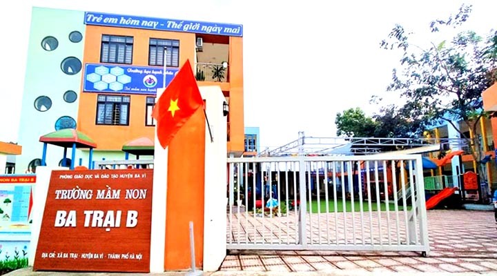 Trường Mầm Non Ba Trại B, xã Ba Trại, Ba Vì, Hà Nội