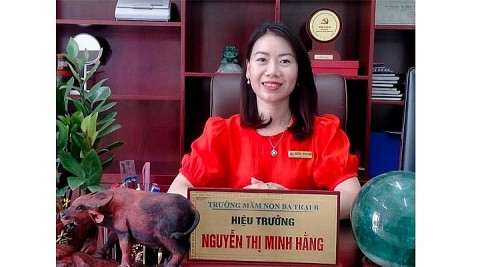 Trường Mầm Non Ba Trại B - địa chỉ đỏ của ngành giáo dục và đào tạo huyện Ba Vì