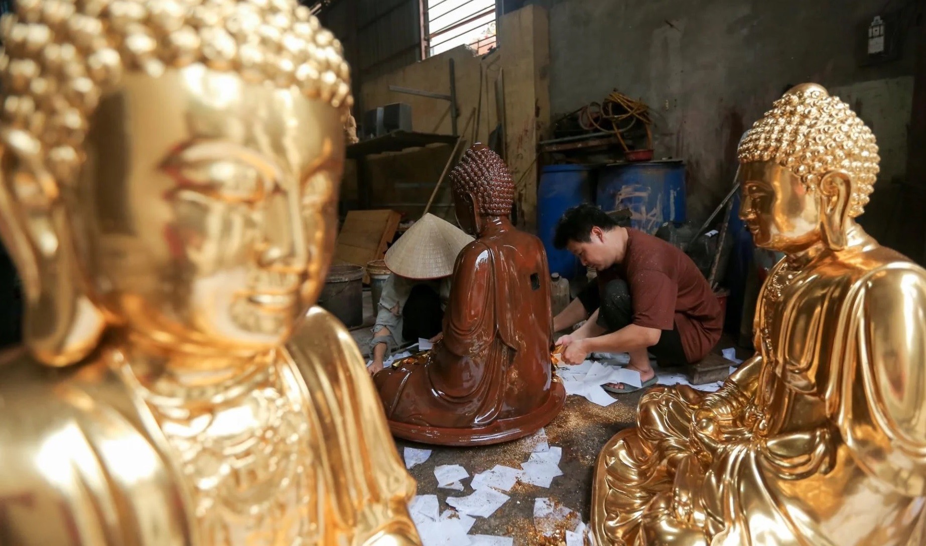 Khám phá làng nghề Sơn Đồng nghìn năm tuổi