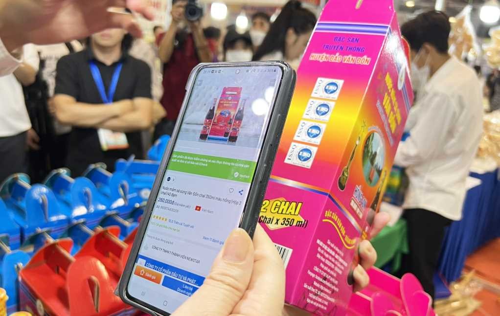 Sử dụng tem truy xuất nguồn gốc cho sản phẩm OCOP