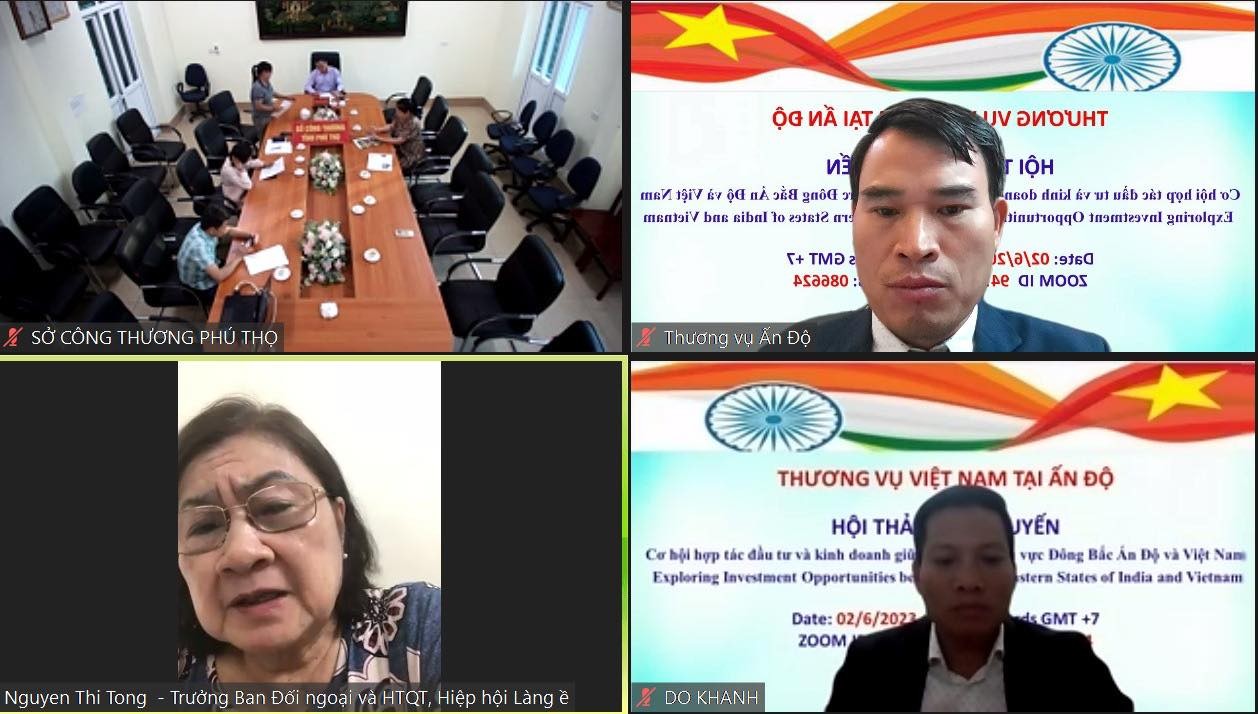Đẩy mạnh hợp tác thủ công mỹ nghệ giữa khu vực Đông Bắc Ấn Độ và Việt Nam Đẩy mạnh hợp tác thủ công mỹ nghệ giữa khu vực Đông Bắc Ấn Độ và Việt Nam