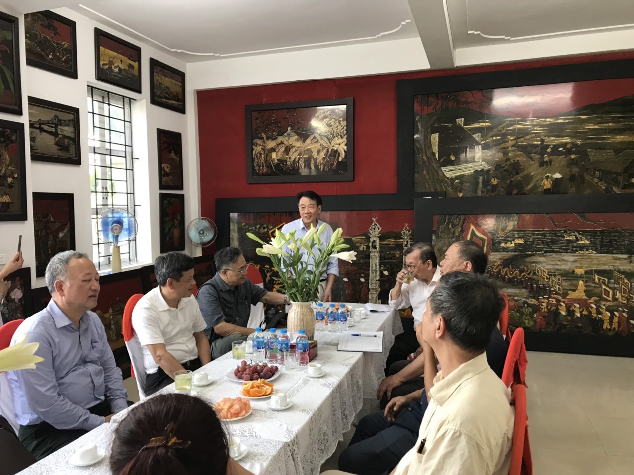 Huyện Thường Tín thẩm định 6 cá nhân xét tặng danh hiệu nghệ nhân Nhân dân Huyện Thường Tín thẩm định 6 cá nhân xét tặng danh hiệu nghệ nhân Nhân dân