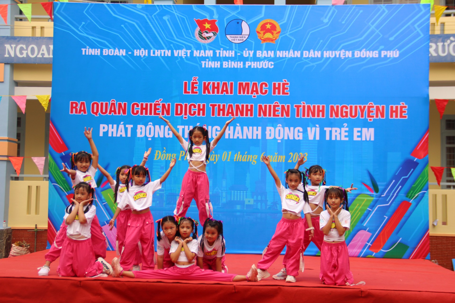 Bình Phước: Chiến dịch Thanh niên tình nguyện hè và Tháng hành động vì trẻ em năm 2023