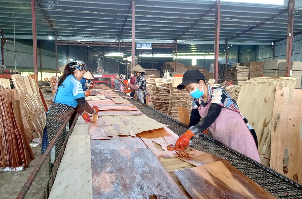 Công ty TNHH Thành Minh MN Phú Thọ giải quyết việc làm thường xuyên cho 60 lao động địa phương với mức thu nhập trung bình 7,5-8,5 triệu đồng/người/tháng. Công ty TNHH Thành Minh MN Phú Thọ giải quyết việc làm thường xuyên cho 60 lao động địa phương với mức thu nhập trung bình 7,5-8,5 triệu đồng/người/tháng.