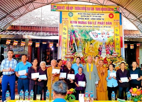 Chùa Vân Sơn xã Vân Hòa - “Ngôi nhà Đại Đoàn Kết” của đồng bào các dân tộc trong khu vực
