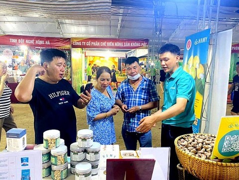 Sản phẩm OCOP 5 sao Bình Phước tại “Hội chợ Thương mại – Du lịch quốc tế Nha Trang 2023”