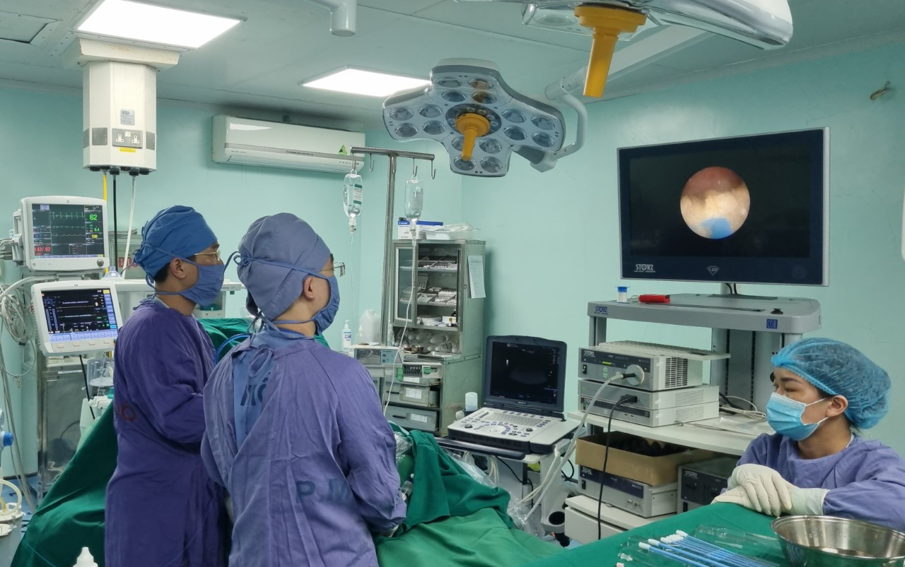 Bệnh viện Hữu nghị Phương pháp tối ưu trong điều trị sỏi thận kích thước lớn