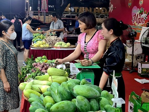 Tuần lễ Mận và Nông sản an toàn Sơn La 2023 tại Hà Nội
