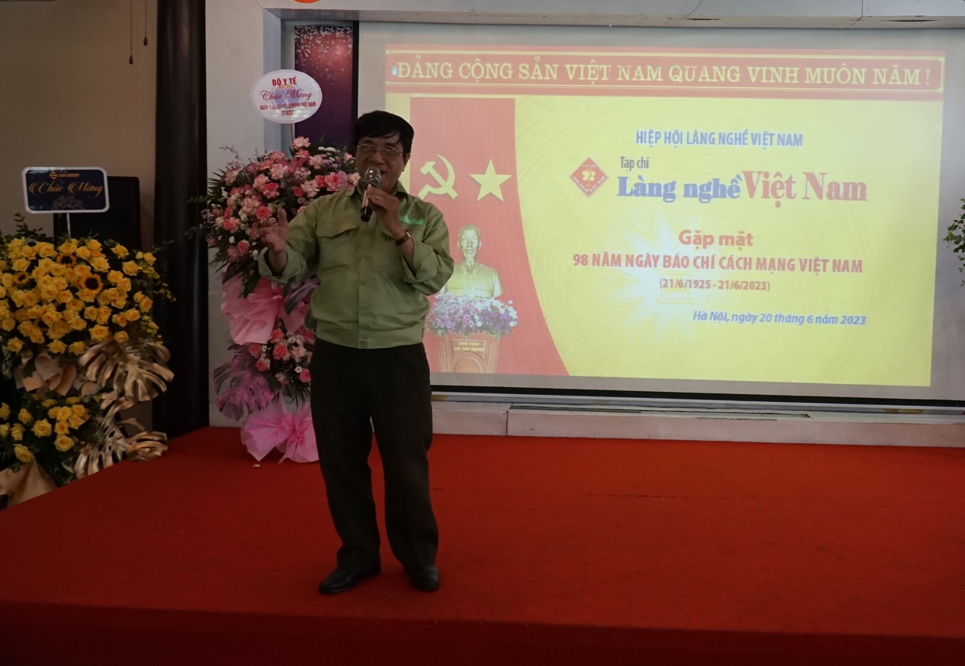 Tạp chí Làng nghề Việt Nam tổ chức kỷ niệm 98 năm ngày báo chí cách mạng Việt Nam