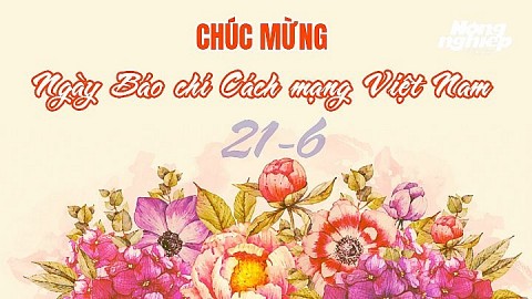Thư chúc mừng ngày Báo chí Cách mạng Việt Nam của Chủ tịch Hội Nhà báo Việt Nam