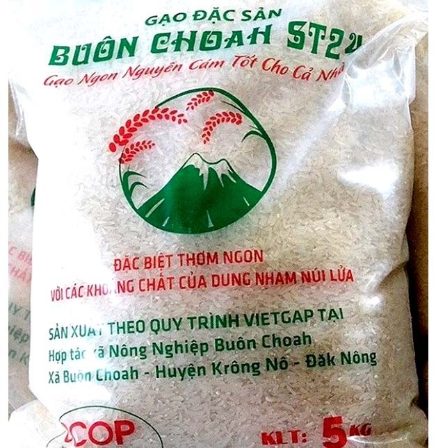Mẫu sản phẩm gạo ST24 của hợp tác xã nông nghiệp Buôn ChoahChoahxã nông nghiệp Buôn ChoahChoa Mẫu sản phẩm gạo ST24 của hợp tác xã nông nghiệp Buôn ChoahChoahxã nông nghiệp Buôn ChoahChoa