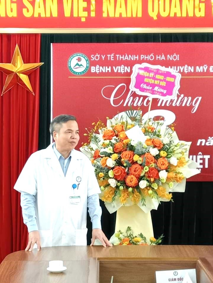 Ths.BS. Phạm Hữu Thường - Giám đốc Bệnh viện đa khoa huyện Mỹ Đức Ths.BS. Phạm Hữu Thường - Giám đốc Bệnh viện đa khoa huyện Mỹ Đức
