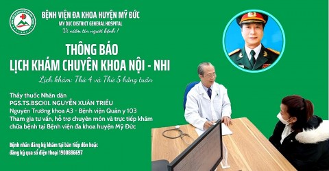 Bệnh viện đa khoa huyện Mỹ Đức: Nâng cao chất lượng khám chữa bệnh