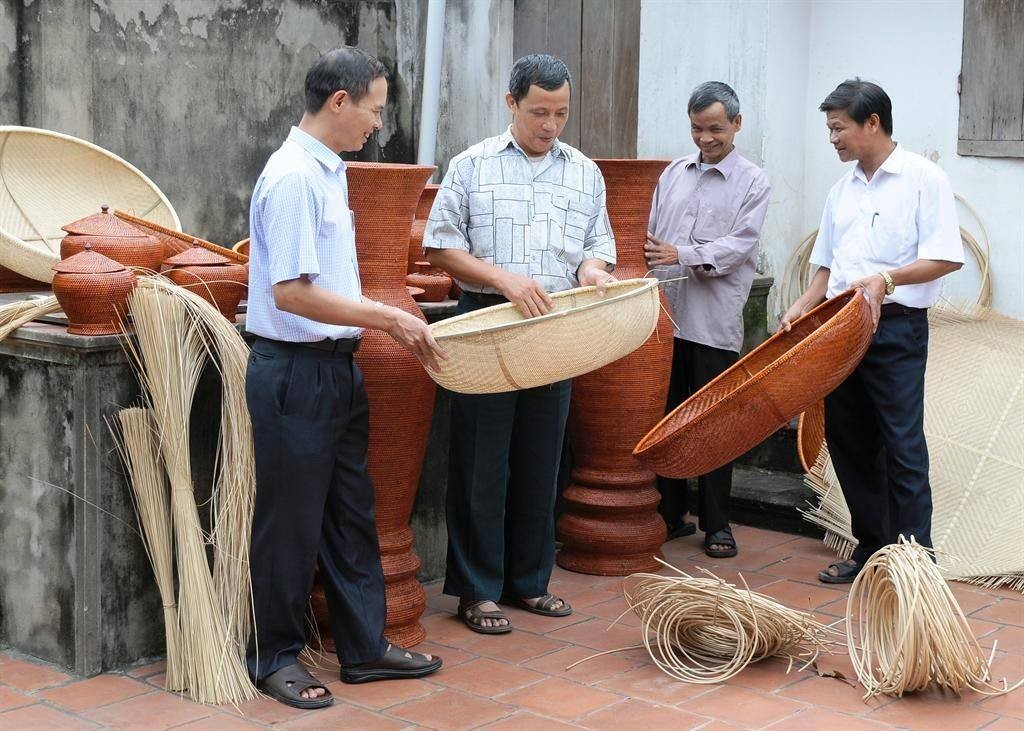 Làng nghề mây tre đan hơn 300 năm tuổi ở Bắc Giang