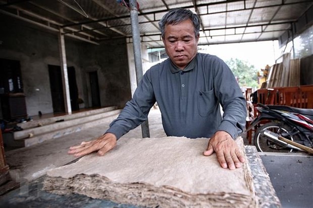 Hồi sinh nghề làm giấy dó