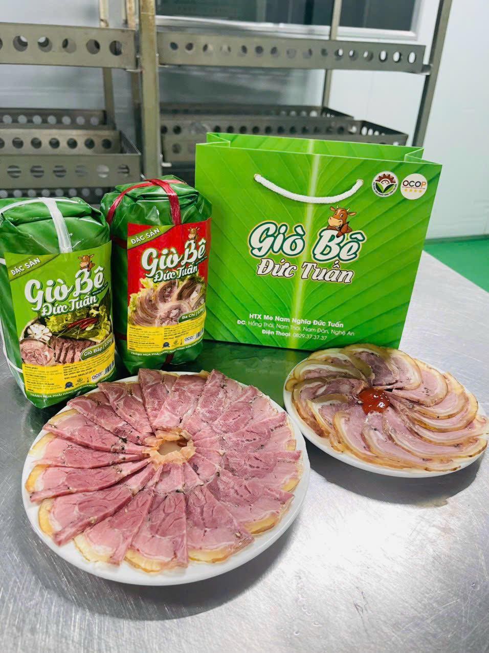 Giò Bê Đức Tuấn - điểm sáng cho sản phẩm OCOP xứ Nghệ