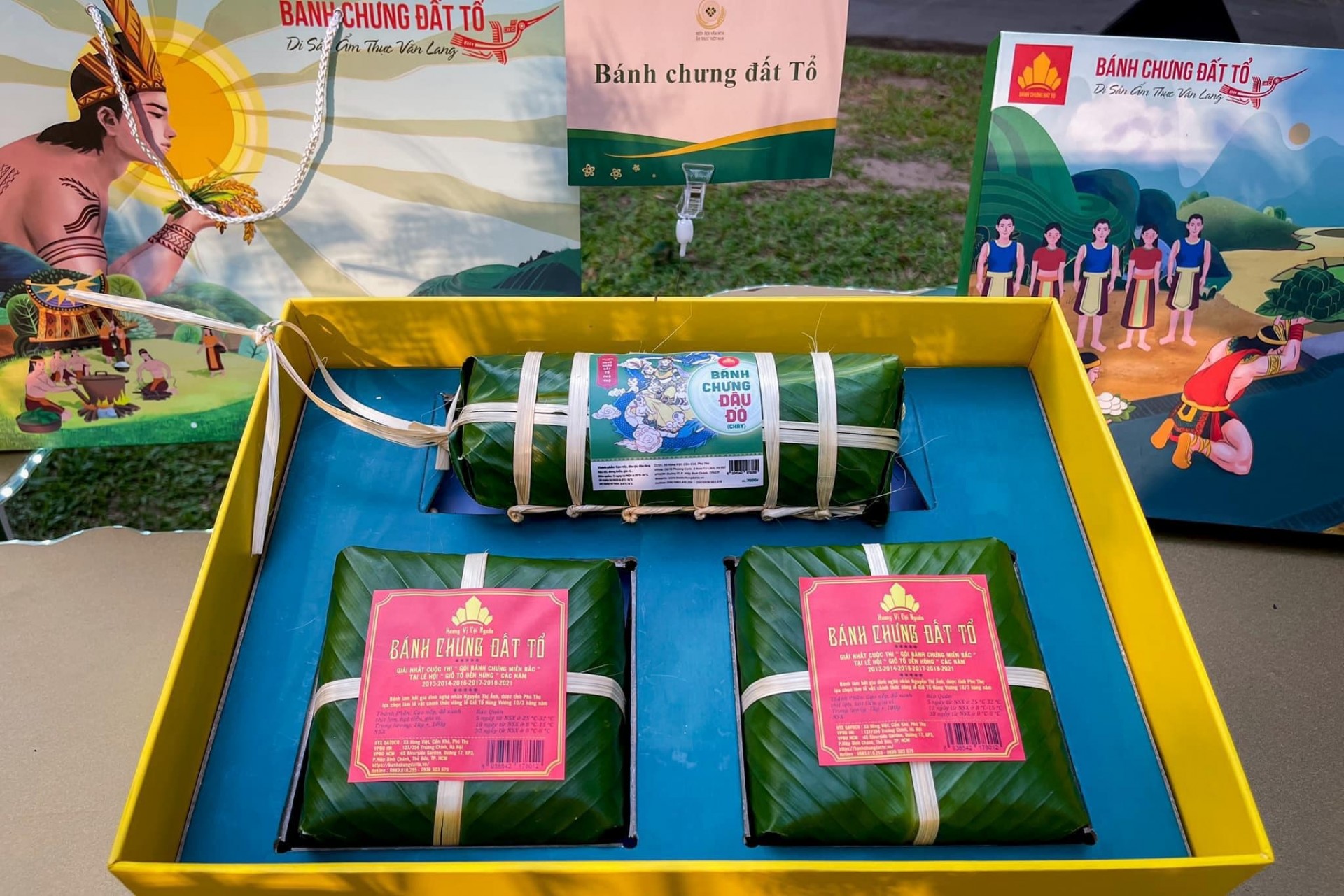 Hương vị cội nguồn trong bánh chưng đất tổ