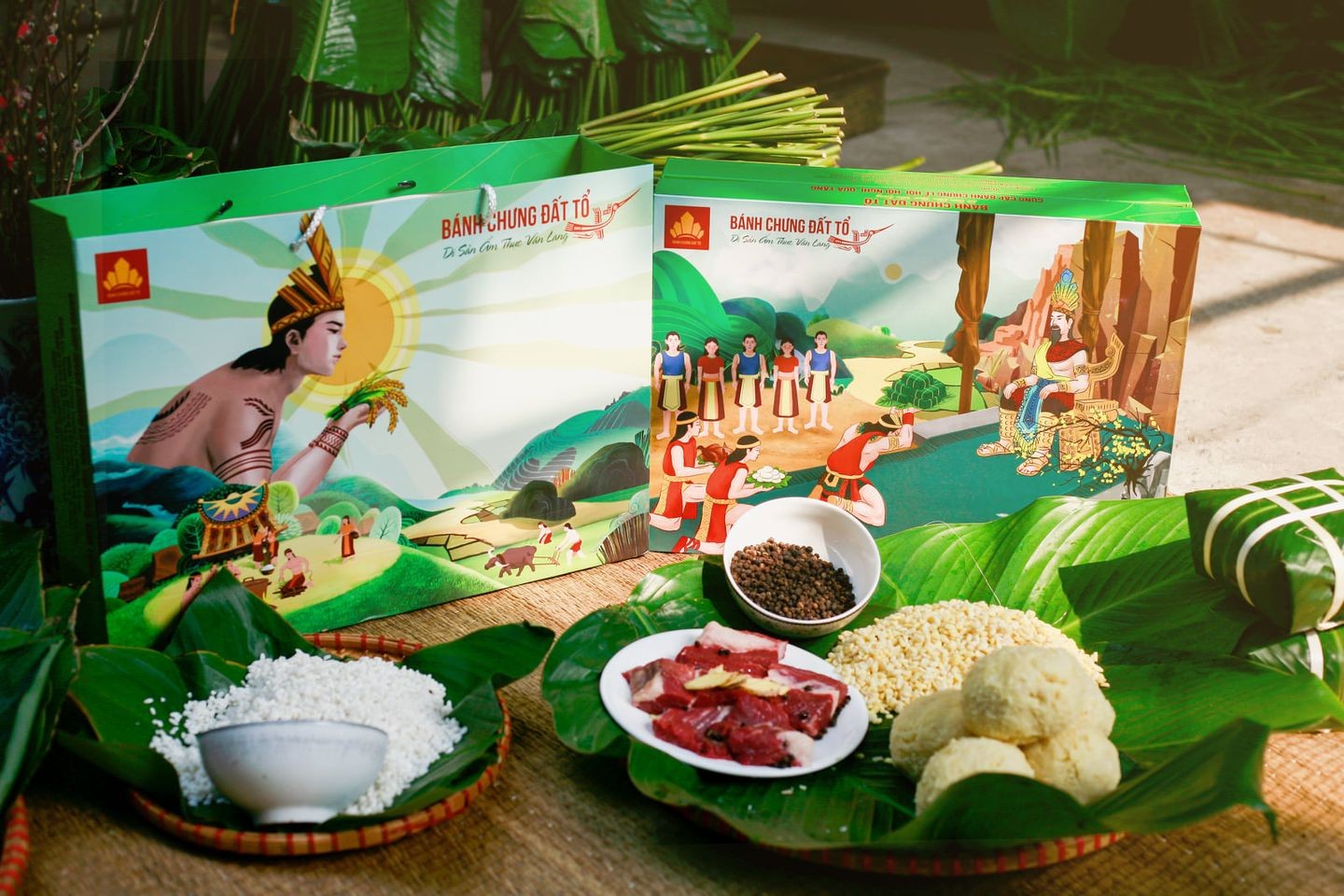 Hương vị cội nguồn trong bánh chưng đất tổ