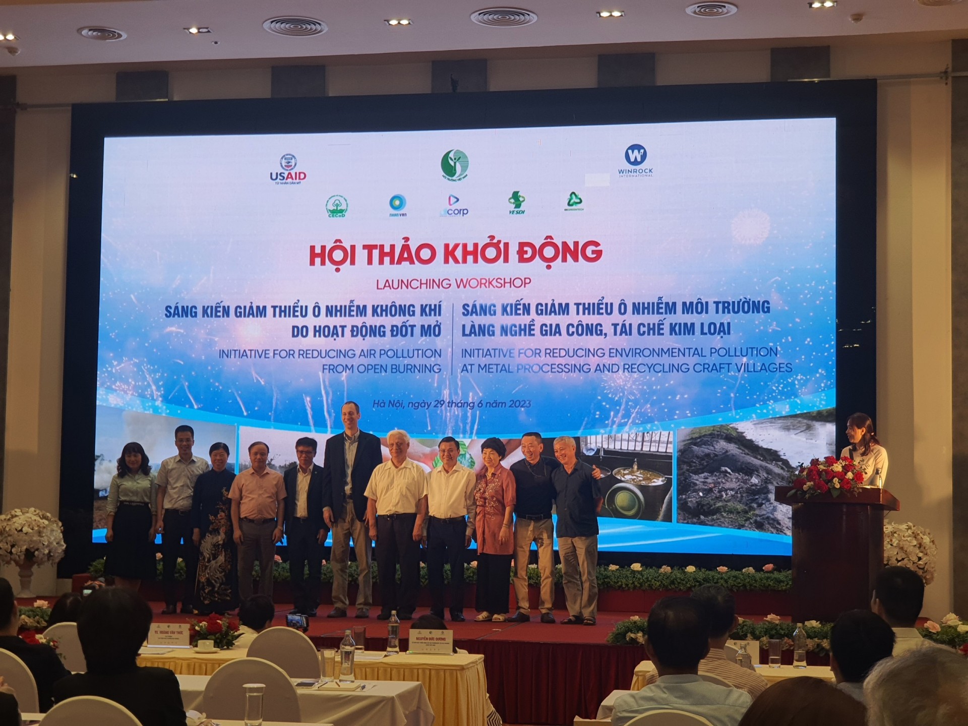 Hội thảo giải quyết những thách thức về môi trường làng nghề tại Việt Nam