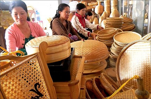 Bảo tồn và phát triển làng mây tre đan Bao La
