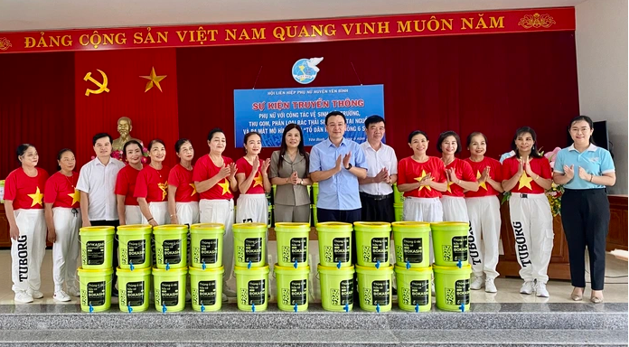 Yên Bái: Phân loại rác thải tại nguồn góp phần về đích nông thôn mới tại Yên Bình