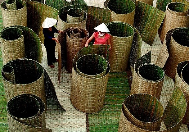 Làng nghề đan mê bồ xã Mỹ Trà Làng nghề đan mê bồ xã Mỹ Trà