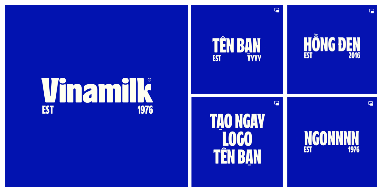 NHẬN DIỆN THƯƠNG HIỆU MỚI CỦA VINAMILK “PHỦ XANH” MẠNG XÃ HỘI