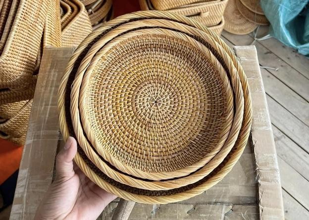 Sản phẩm mây tre đan làng nghề Phú Vinh Sản phẩm mây tre đan làng nghề Phú Vinh