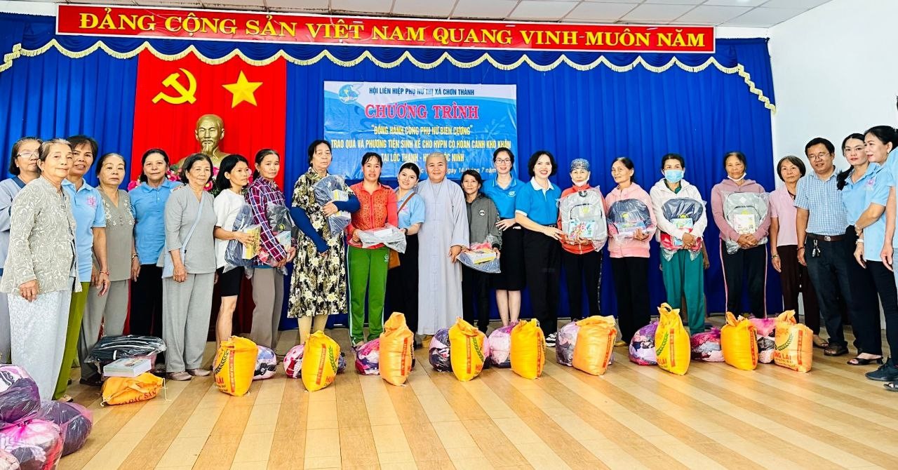 Bình Phước: Phụ nữ Chơn Thành “Đồng hành cùng phụ nữ biên cương”