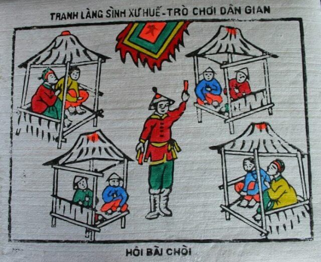 Độc đáo tranh làng Sình xứ Huế