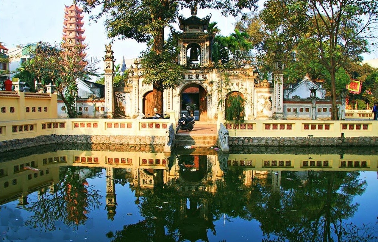 Chùa Làng Cót (tức làng Hạ Yên Quyết) phường Yên Hoà