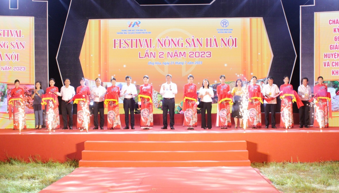 Ứng Hòa có 36 sản phẩm OCOP tham gia Festival nông sản Hà Nội lần 2 năm 2023 Ứng Hòa có 36 sản phẩm OCOP tham gia Festival nông sản Hà Nội lần 2 năm 2023