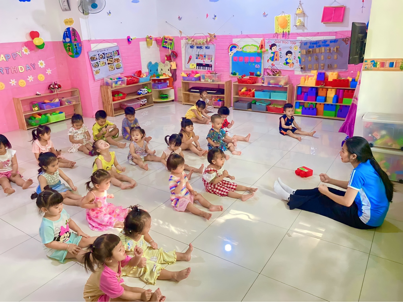Một số tiết học ngoại khóa của Trung tâm năng khiếu Bluesky Kids tại trường mầm non