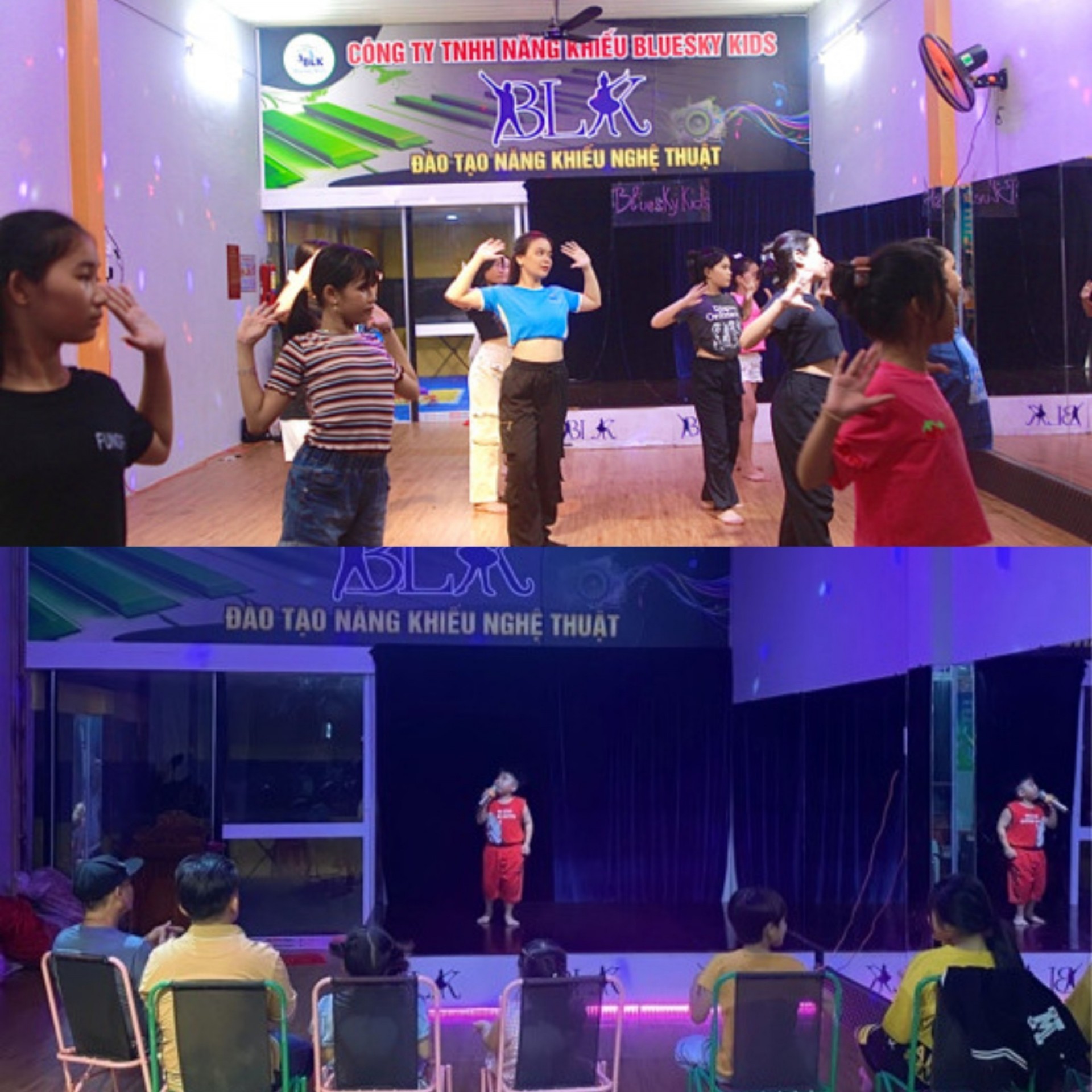 Các lớp năng khiếu tại Trung tâm năng khiếu Bluesky Kids
