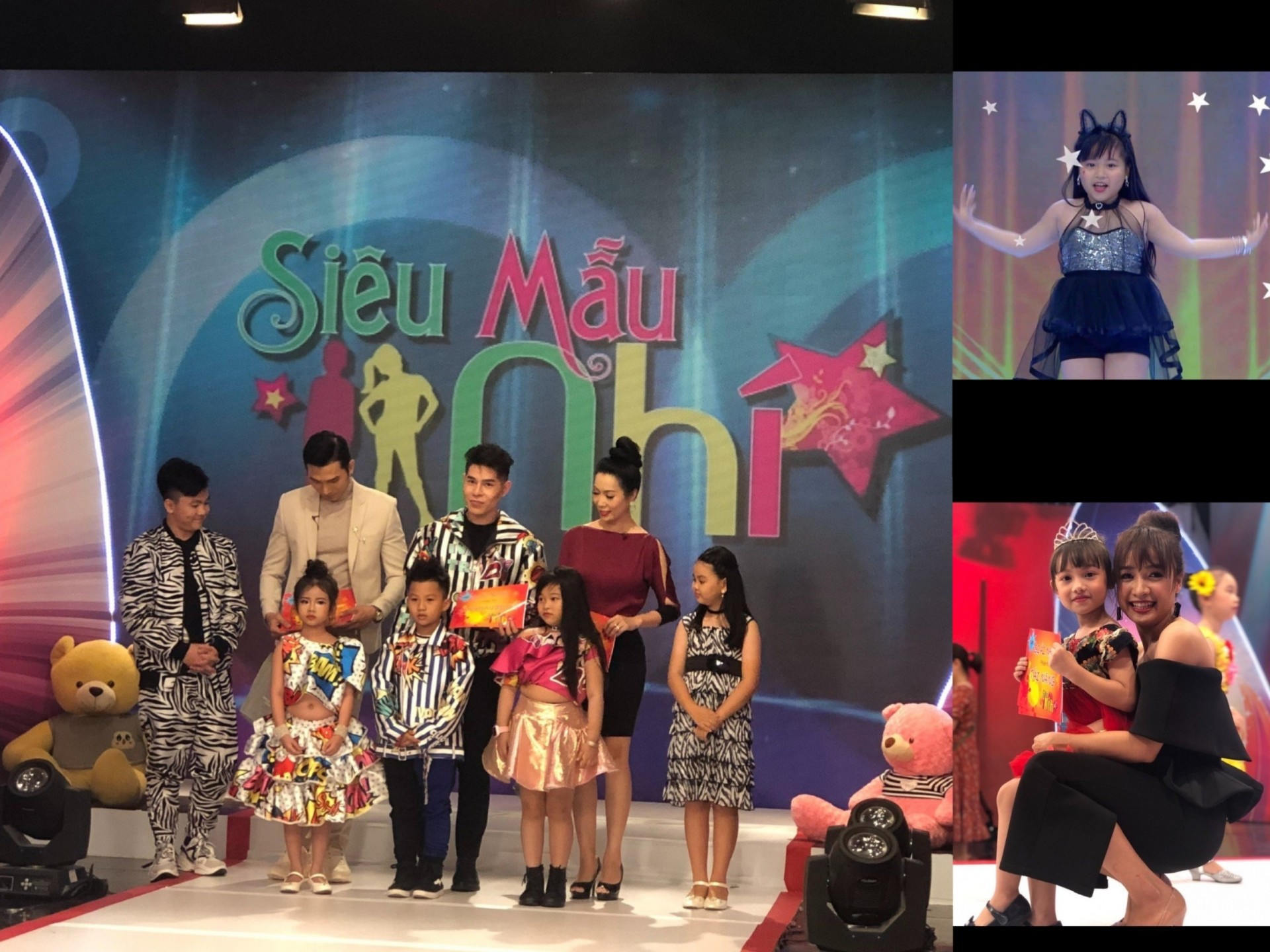 Học viên Nguyễn Lê Bảo Anh và Nguyễn Hoàng Trâm Anh tham gia chương trình “Siêu Mẫu Nhí 2019”