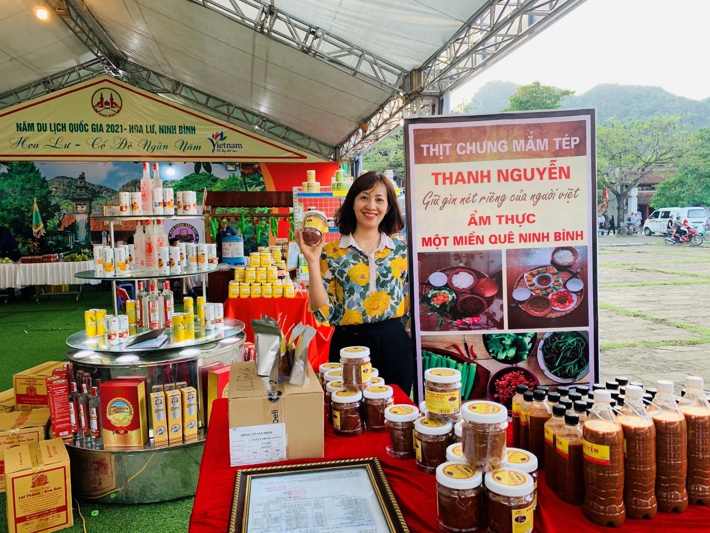 Sản phẩm OCOP 4 sao từ nghề làm mắm tép ở Gia Viễn