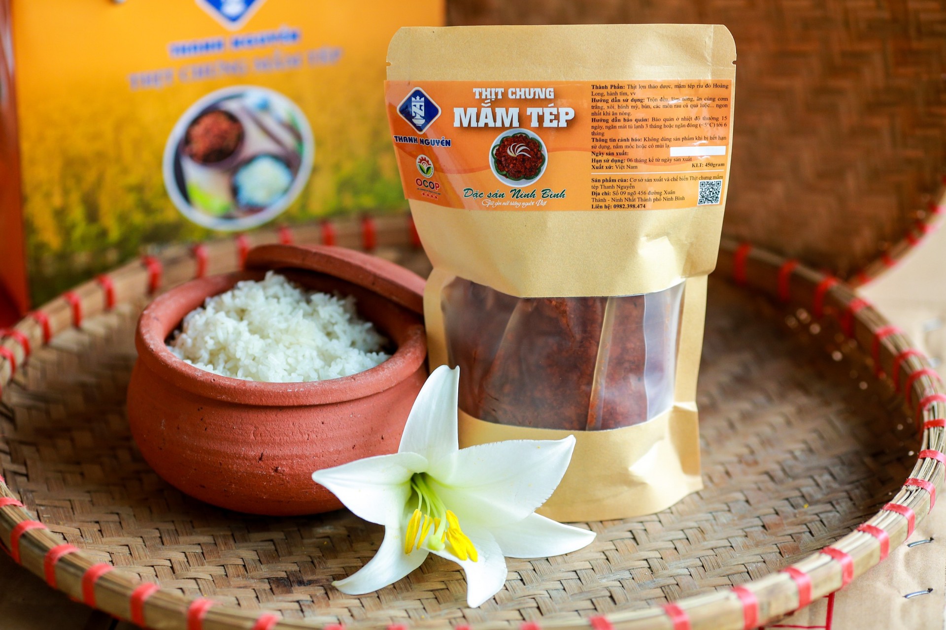 Sản phẩm OCOP 4 sao từ nghề làm mắm tép ở Gia Viễn